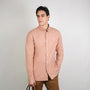 Men’s Cotton Slim Oxford Shirt with Embroidery