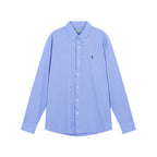 Men’s Cotton Slim Oxford Shirt with Embroidery