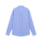 Men’s Cotton Slim Oxford Shirt with Embroidery