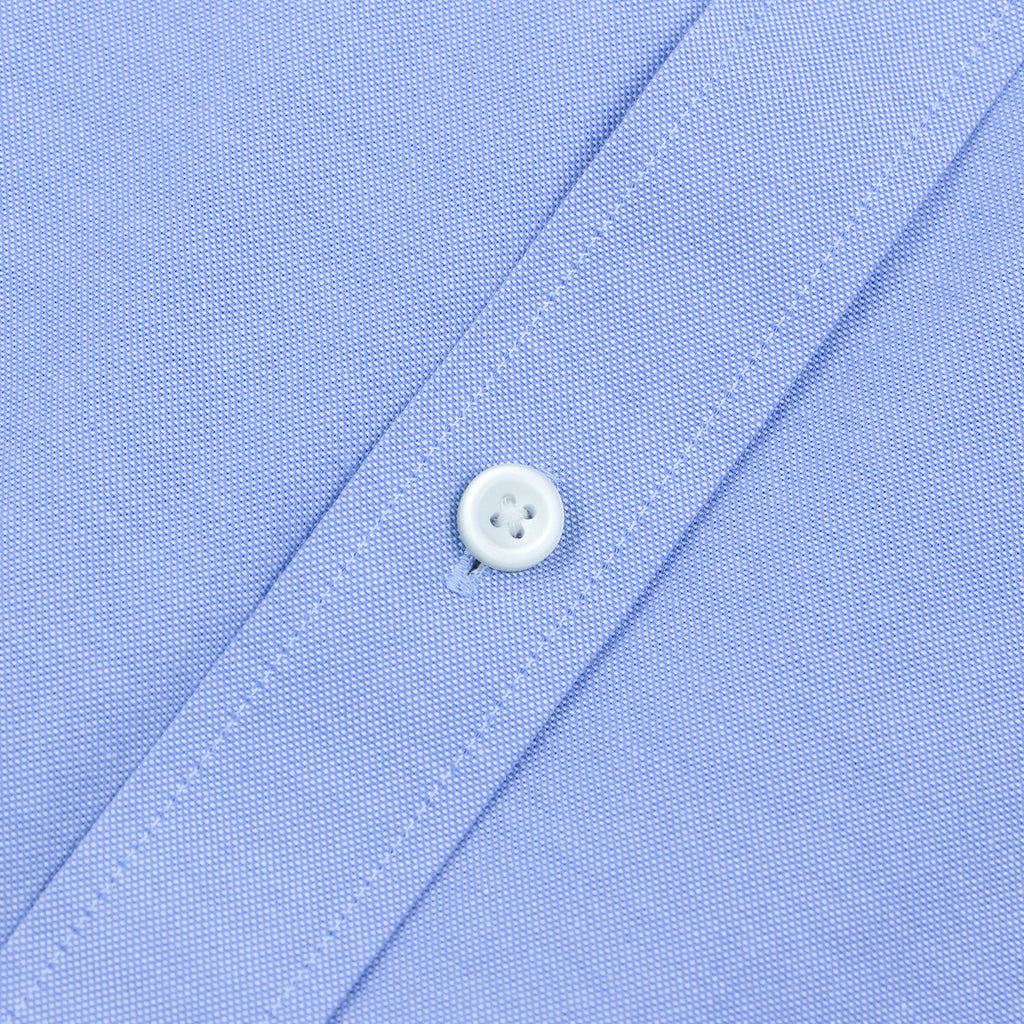 Men’s Cotton Slim Oxford Shirt with Embroidery