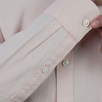 Men’s Cotton Slim Oxford Shirt with Embroidery