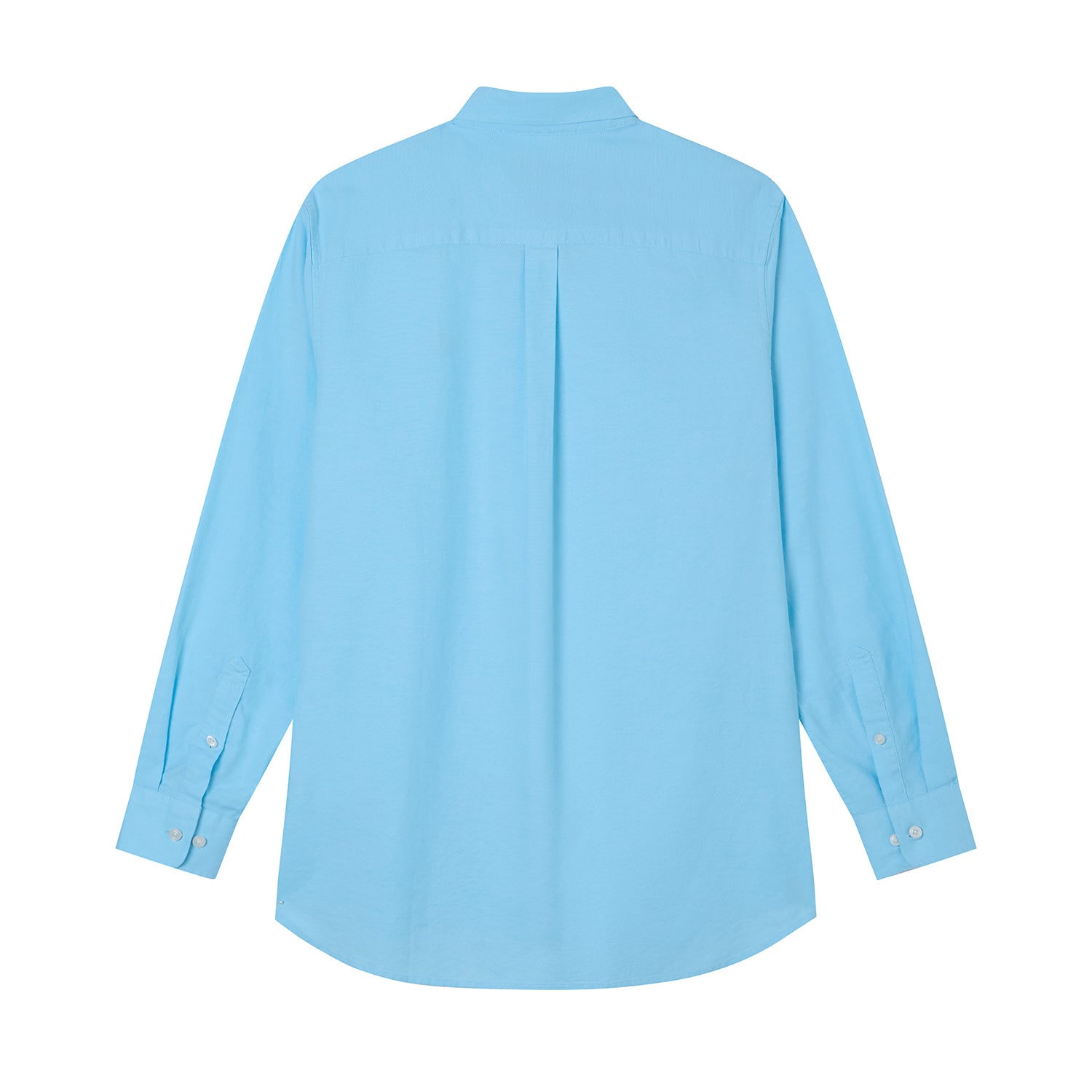 Men’s Cotton Slim Oxford Shirt with Embroidery