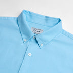 Men’s Cotton Slim Oxford Shirt with Embroidery