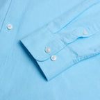 Men’s Cotton Slim Oxford Shirt with Embroidery