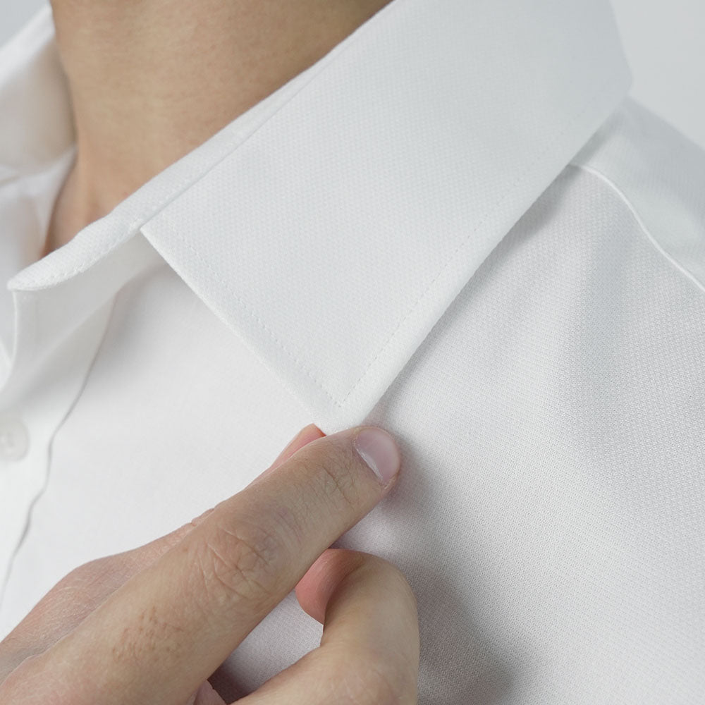 Men Slim Cotton Oxford Shirt