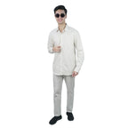 Men Slim Cotton Oxford Shirt