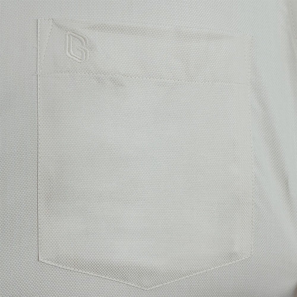 Men Slim Cotton Oxford Shirt
