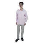 Men Slim Cotton Oxford Shirt