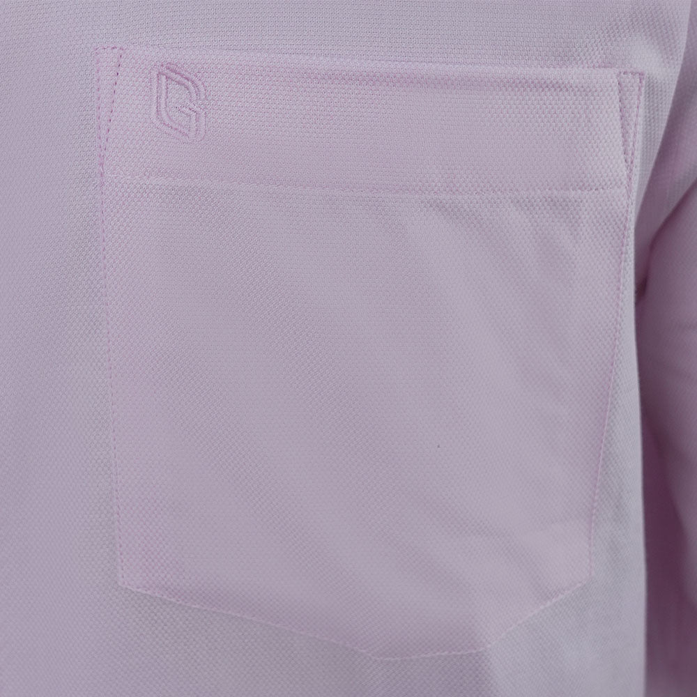 Men Slim Cotton Oxford Shirt