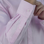 Men Slim Cotton Oxford Shirt