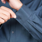 Men Slim Cotton Oxford Shirt