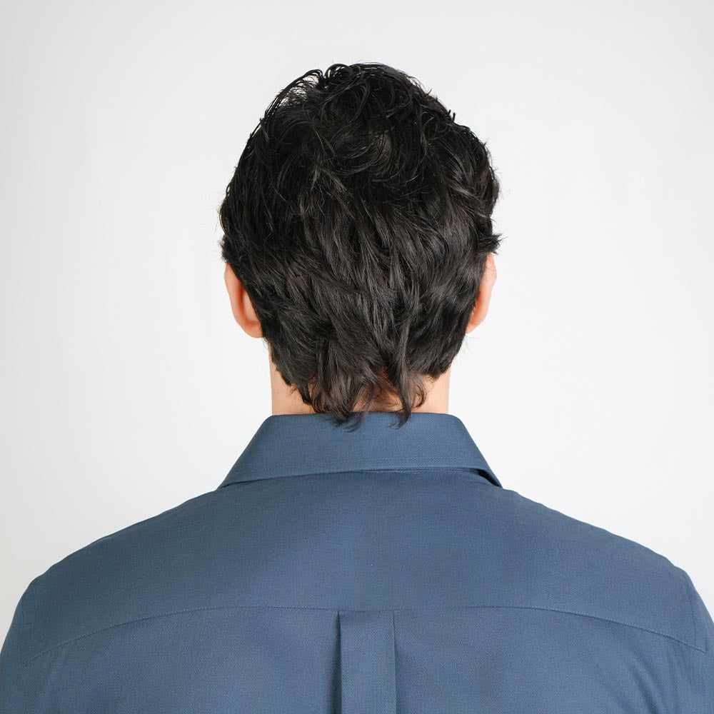 Men Slim Cotton Oxford Shirt