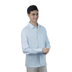 Men Slim Cotton Oxford Shirt