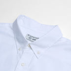 Men Slim Cotton Embroidered Oxford Shirt