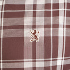 Men Slim Cotton Embroidered Oxford Shirt
