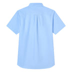 Men's Regular Fit Wrinkle-Free Short Sleeve Oxford Shirt