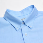 Men's Regular Fit Wrinkle-Free Short Sleeve Oxford Shirt
