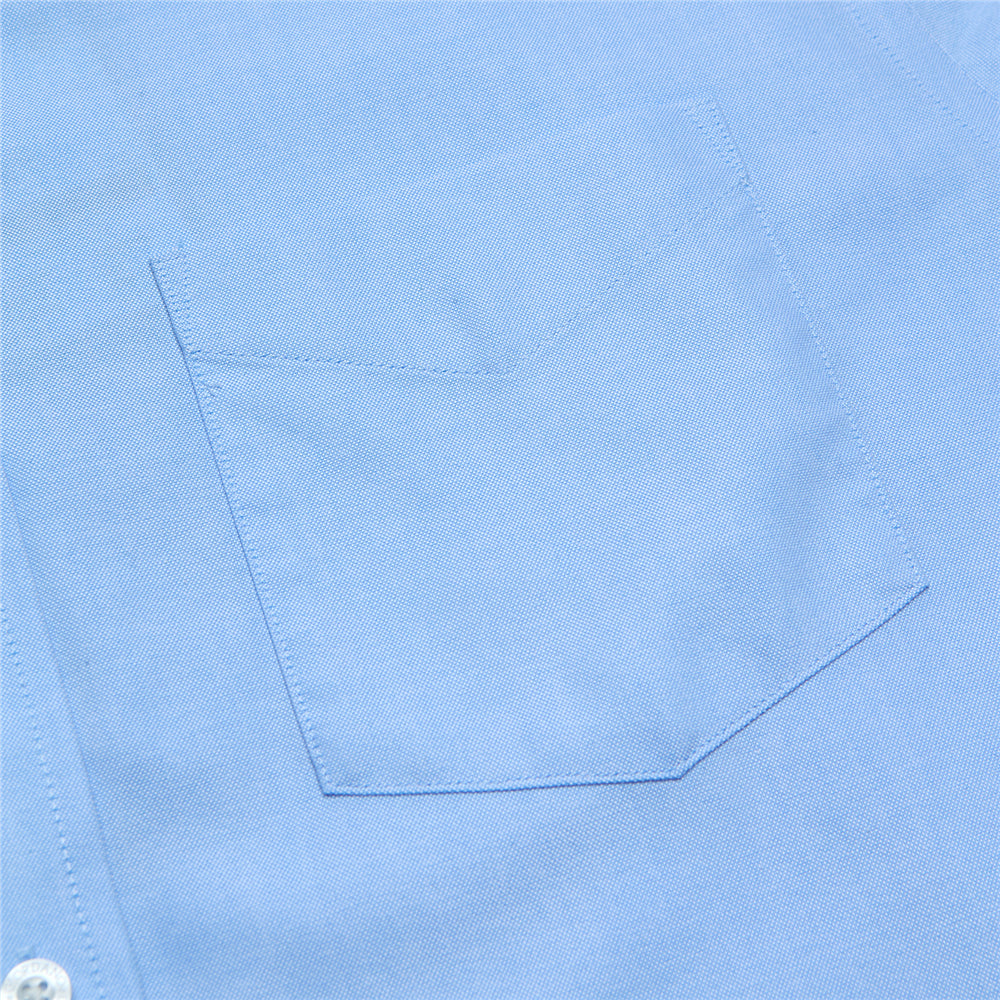 Men's Regular Fit Wrinkle-Free Short Sleeve Oxford Shirt