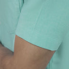 Men’s Regular Fit Wrinkle-Free Short Sleeve Oxford Shirt