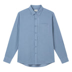 Men's Slim Linen Cotton Solid Shirt