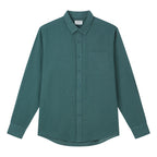 Men's Slim Linen Cotton Solid Shirt