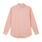 Men's Slim Linen Cotton Solid Shirt