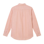 Men's Slim Linen Cotton Solid Shirt