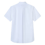 Men Wrinkle Free Short Sleeve Oxford Shirt