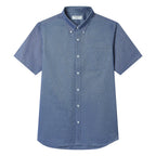 Men Wrinkle Free Short Sleeve Oxford Shirt