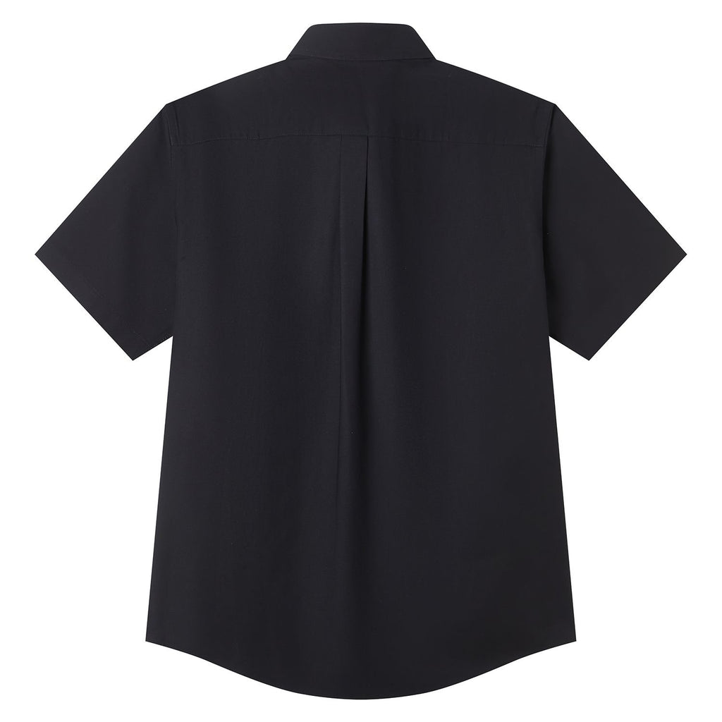 Men Wrinkle Free Short Sleeve Oxford Shirt