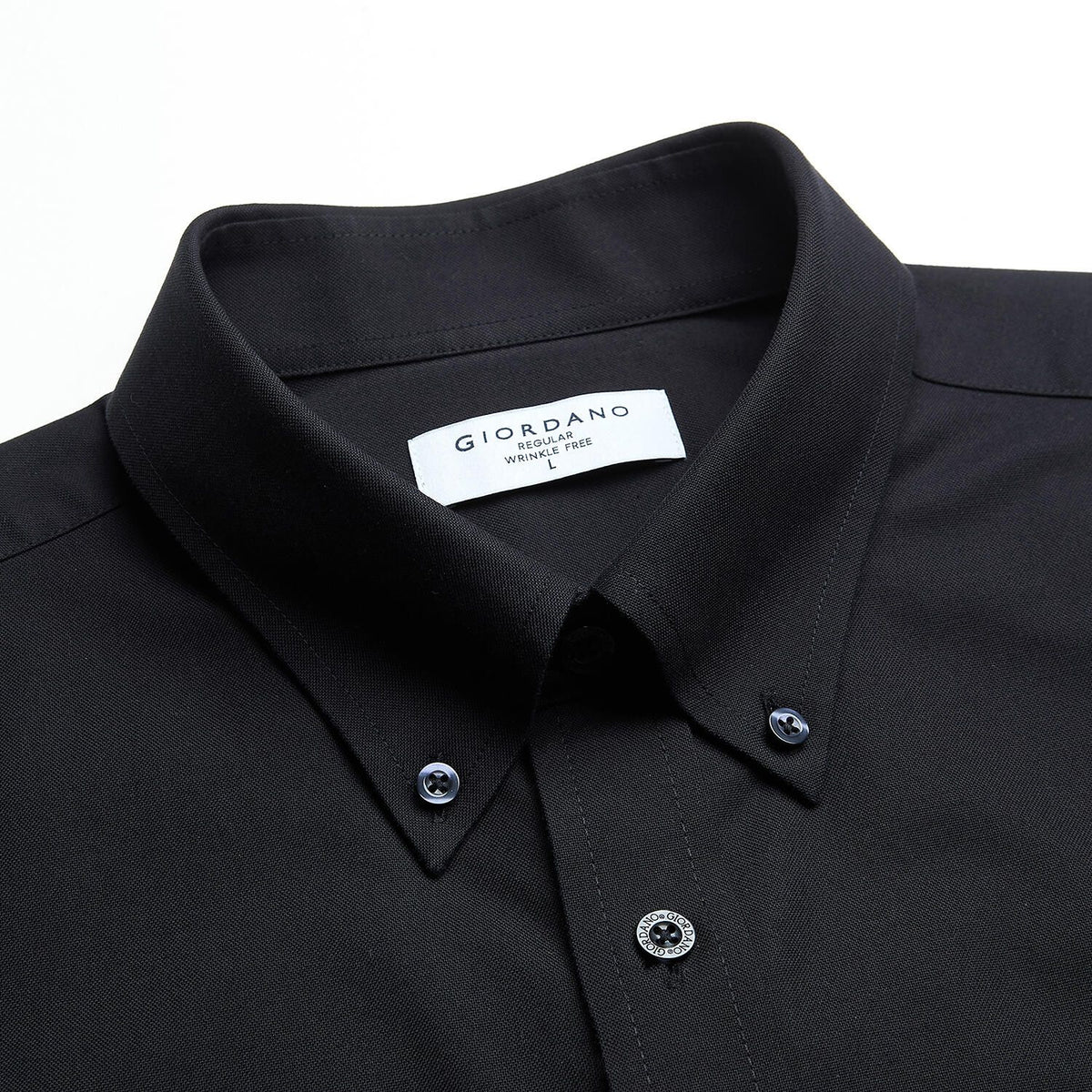 Men Wrinkle Free Short Sleeve Oxford Shirt