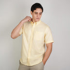 Men Wrinkle Free Short Sleeve Oxford Shirt