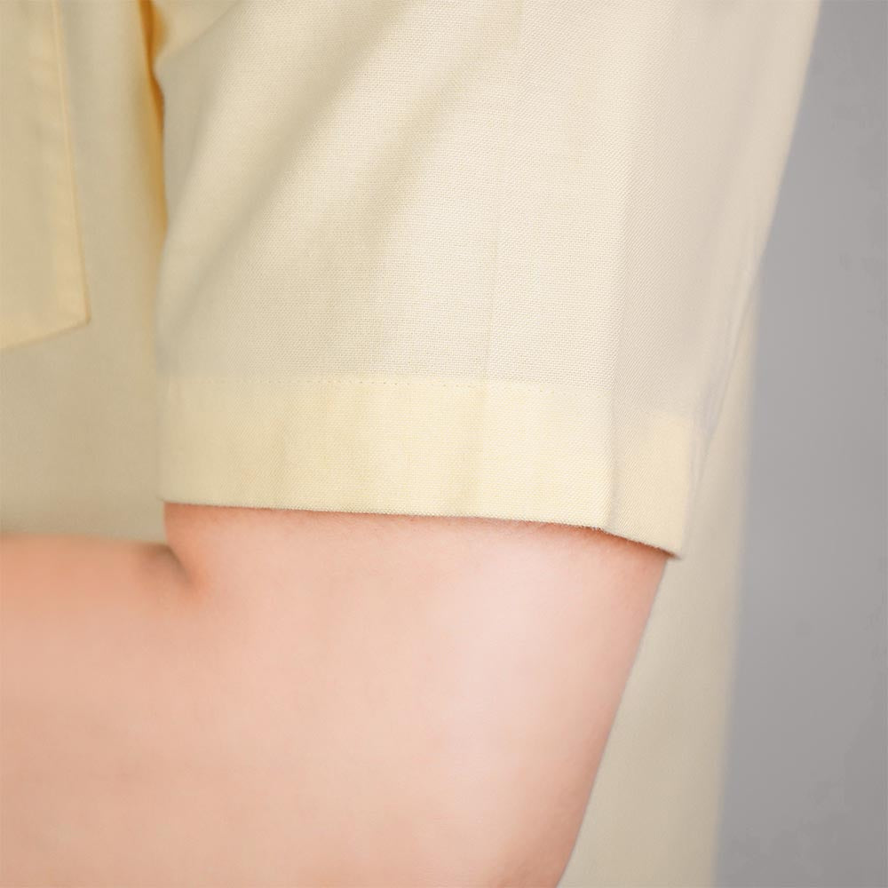 Men Wrinkle Free Short Sleeve Oxford Shirt