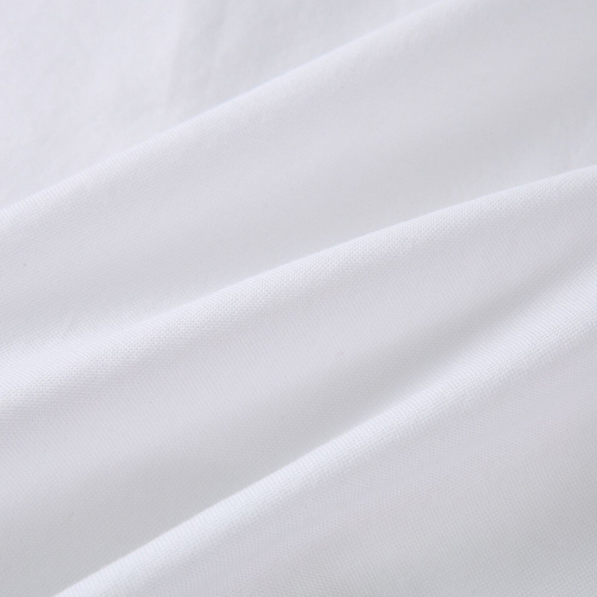 Men Slim Cotton Short Sleeve Oxford Shirt