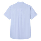 Men Slim Cotton Short Sleeve Oxford Shirt