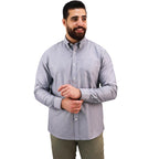 Giordano Men Wrinkle Free Shirt-Grey