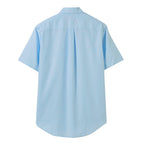 Men's Wrinkle Free Cotton Oxford Short Sleeve Shirt