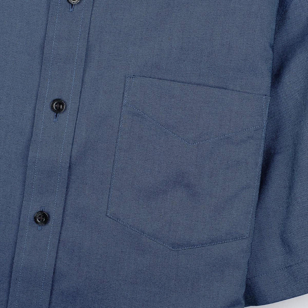Men's Wrinkle Free Cotton Oxford Short Sleeve Shirt