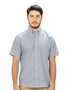 Men's Wrinkle Free Cotton Oxford Short Sleeve Shirt
