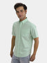 Men's Wrinkle Free Cotton Oxford Short Sleeve Shirt