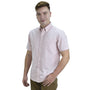 Men's Wrinkle Free Cotton Oxford Short Sleeve Shirt