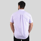 Men's Wrinkle Free Cotton Oxford Short Sleeve Shirt