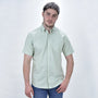 Men's Wrinkle Free Cotton Oxford Short Sleeve Shirt