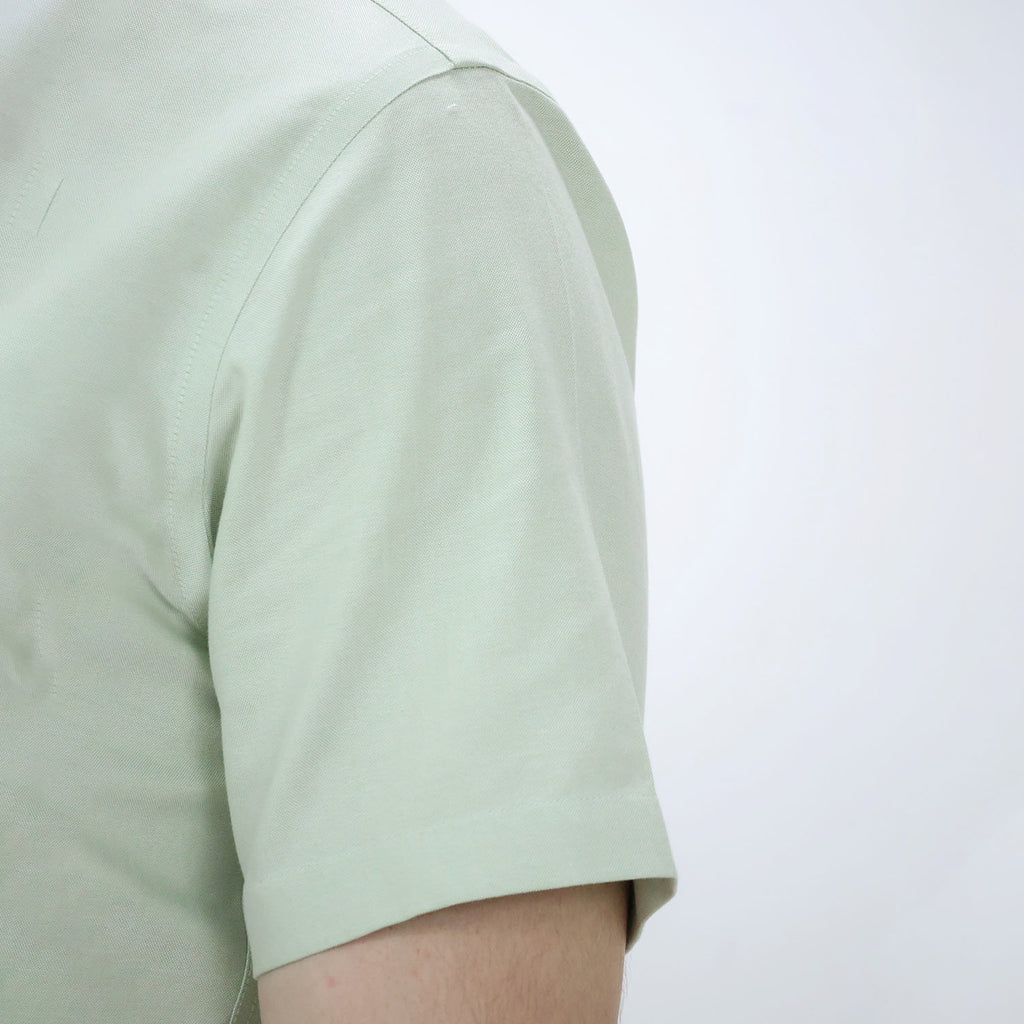 Men's Wrinkle Free Cotton Oxford Short Sleeve Shirt