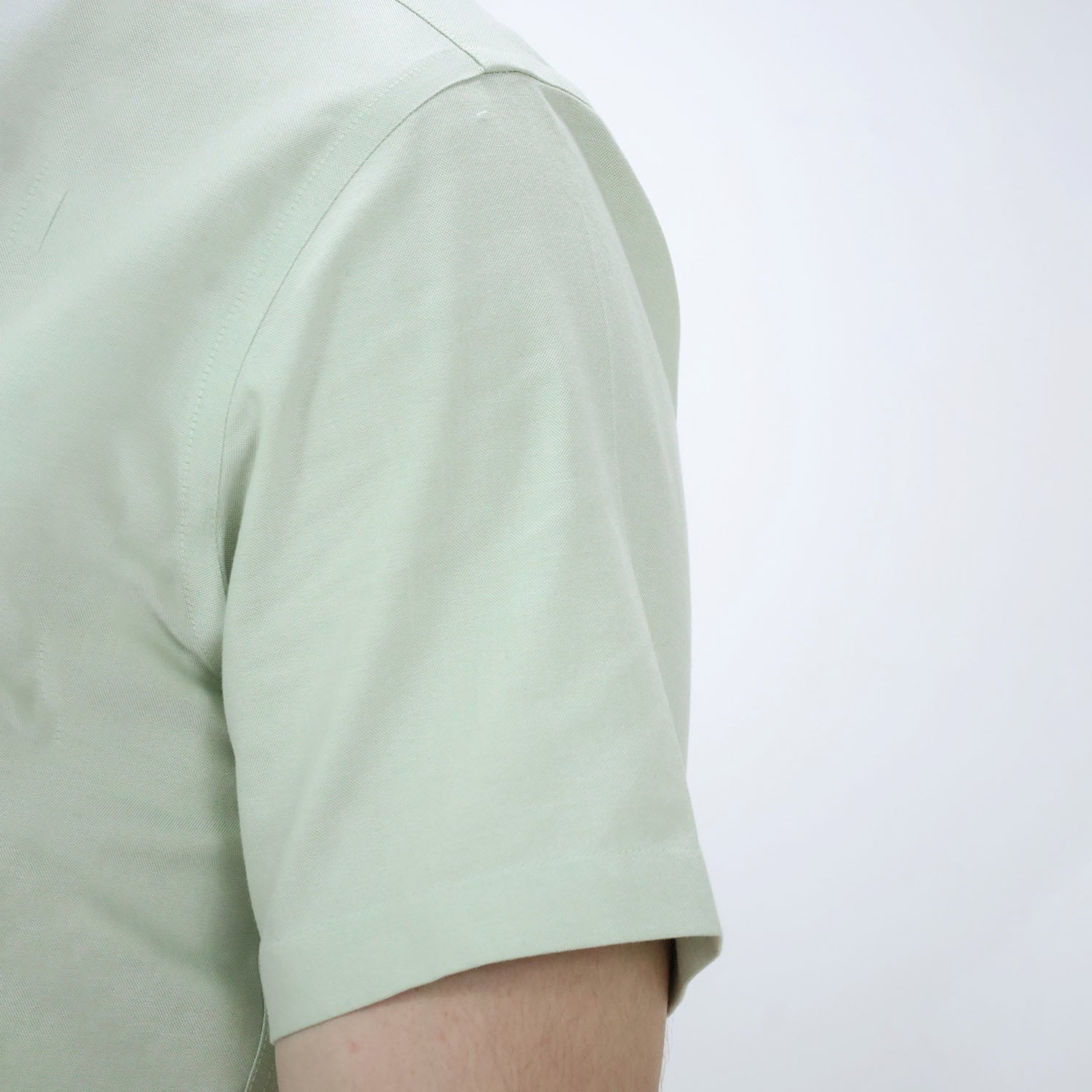 Men's Wrinkle Free Cotton Oxford Short Sleeve Shirt
