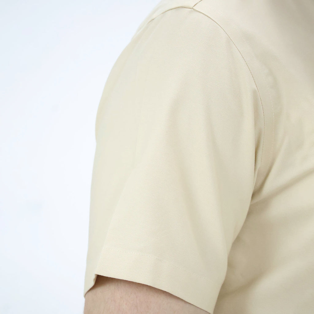 Men's Wrinkle Free Cotton Oxford Short Sleeve Shirt