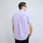 Men's Wrinkle Free Cotton Oxford Short Sleeve Shirt