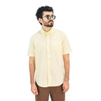 Men's Wrinkle Free Cotton Oxford Short Sleeve Shirt