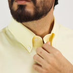 Men's Wrinkle Free Cotton Oxford Short Sleeve Shirt