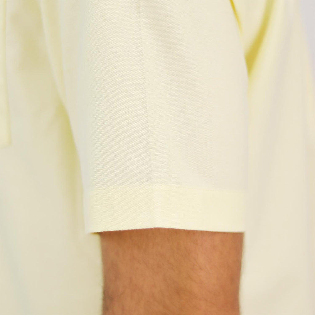 Men's Wrinkle Free Cotton Oxford Short Sleeve Shirt
